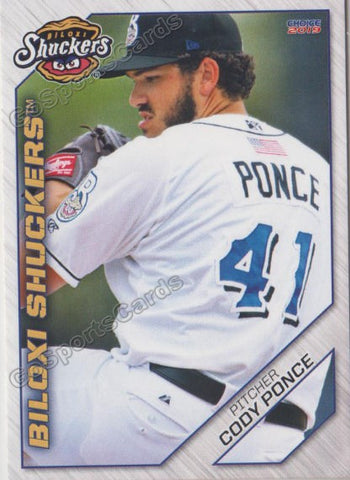 2019 Biloxi Shuckers Cody Ponce