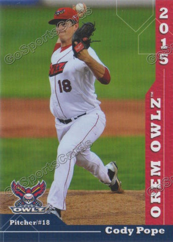 2015 Orem Owlz Cody Pope