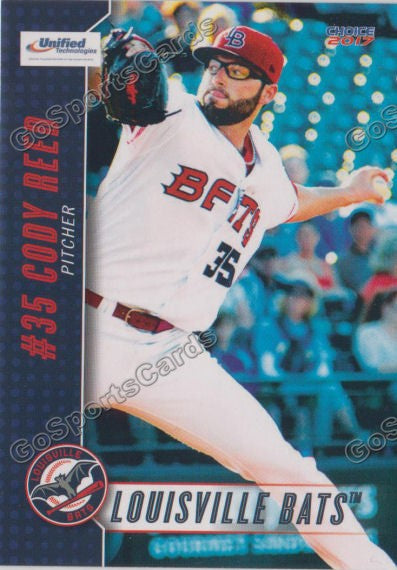 2017 Louisville Bats Cody Reed