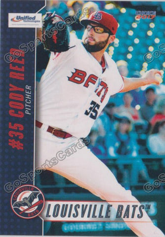 2017 Louisville Bats Cody Reed