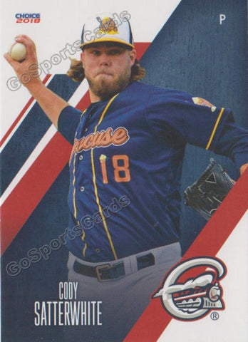 2018 Syracuse Chiefs Cody Satterwhite