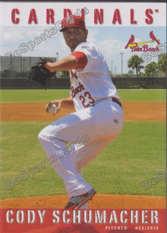 2015 Palm Beach Cardinals Cody Schumacher