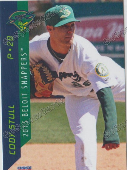 2015 Beloit Snappers Cody Stull