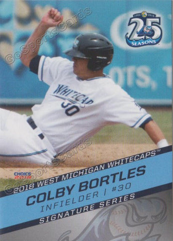 2018 West Michigan Whitecaps Colby Bortles