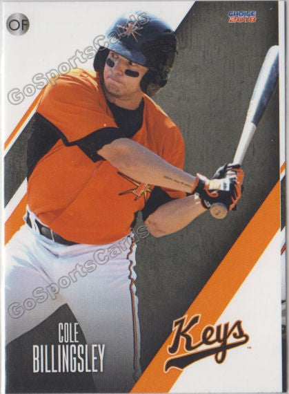 2018 Frederick Keys Cole Billingsley