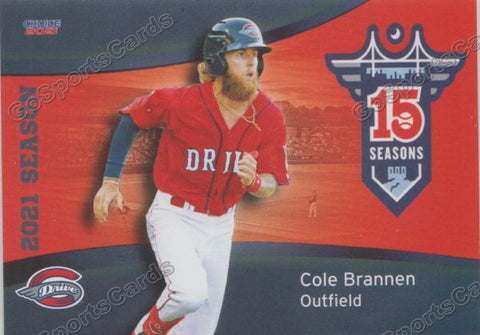 2021 Greenville Drive Cole Brannen