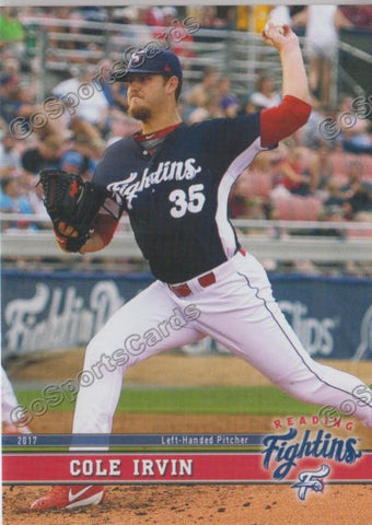 2017 Reading Fightin Phils Update Cole Irvin