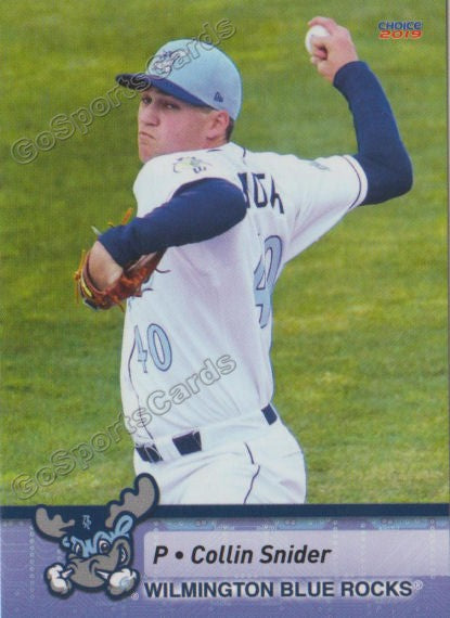 2019 Wilmington Blue Rocks Collin Snider