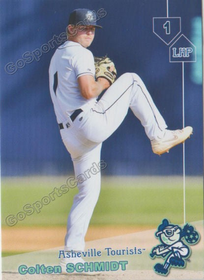 2019 Asheville Tourists Colten Schmidt