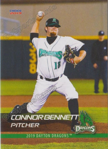 2019 Dayton Dragons Connor Bennett