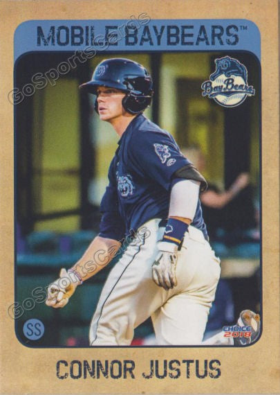 2018 Mobile Baybears Connor Justus