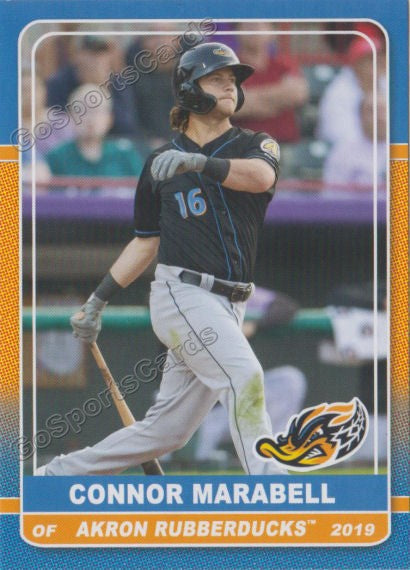 2019 Akron Rubberducks Connor Marabell