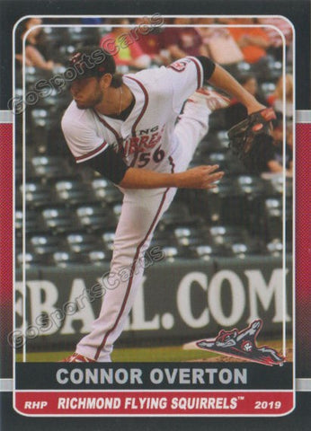 2019 Richmond Flying Squirrels Connor Overton