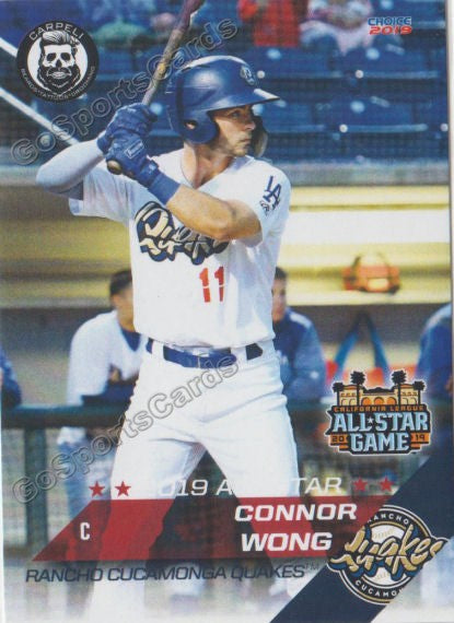 2019 California League All Star SB Connor Wong