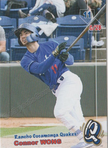 2019 Rancho Cucamonga Quakes Connor Wong