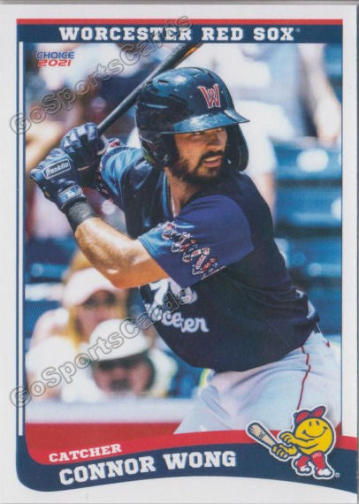 2021 Worcester Red Sox Connor Wong – Go Sports Cards
