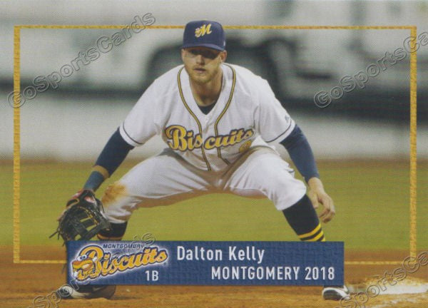 2018 Montgomery Biscuits Dalton Kelly