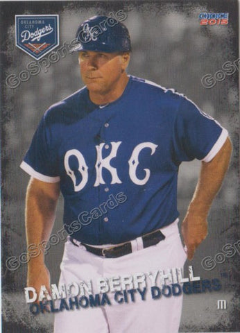 2015 Oklahoma City Dodgers Damon Berryhill