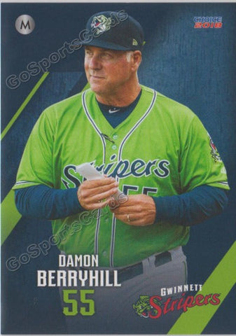 2018 Gwinnett Stripers Damon Berryhill