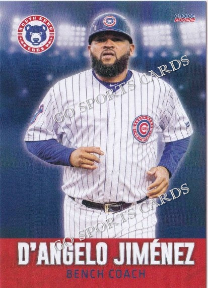 2023 South Bend Cubs (High-A Chicago Cubs) D'Angelo Jimenez