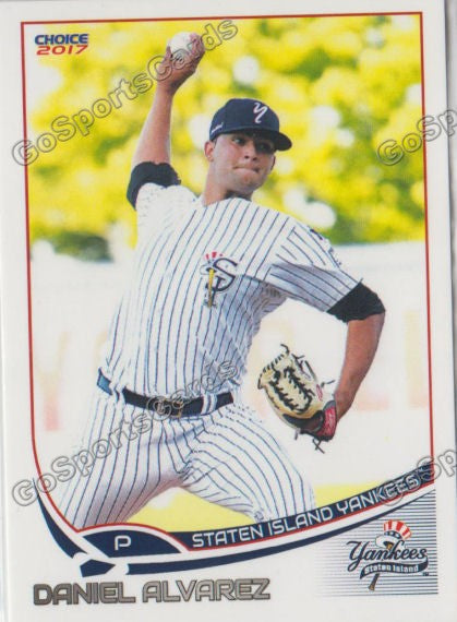 2017 Staten Island Yankees Daniel Alvarez