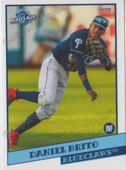 2018 Lakewood BlueClaws Daniel Brito