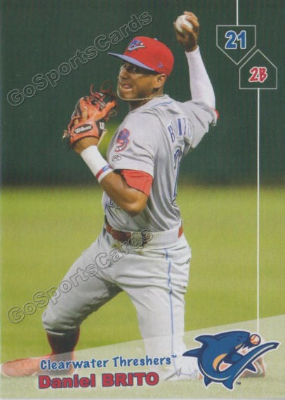 2019 Clearwater Threshers Daniel Brito