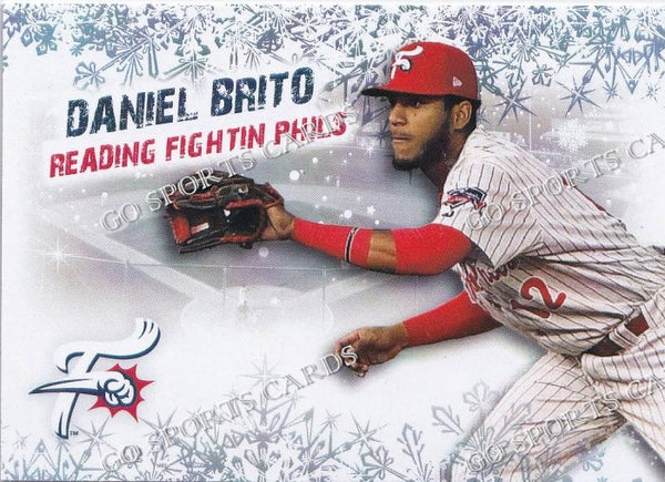 2021 Reading Fightin Phils Holiday Daniel Brito