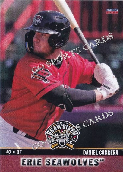 2022 Erie SeaWolves Daniel Cabrera