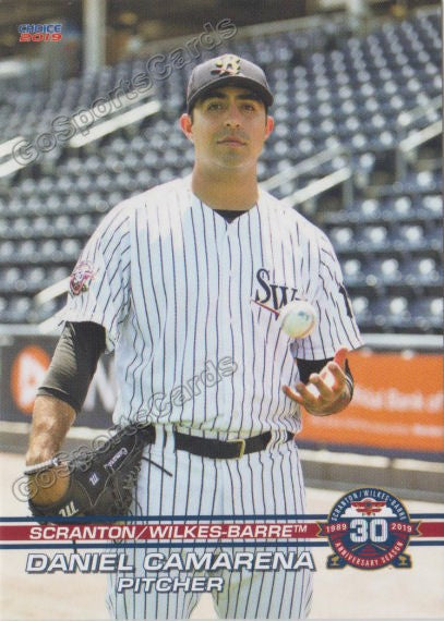 2019 Scranton Wilkes Barre RailRiders Daniel Camarena