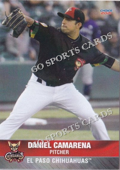 2021 El Paso Chihuahuas Daniel Camarena – Go Sports Cards