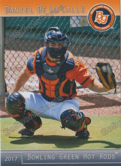 2017 Bowling Green Hot Rods Daniel De La Calle