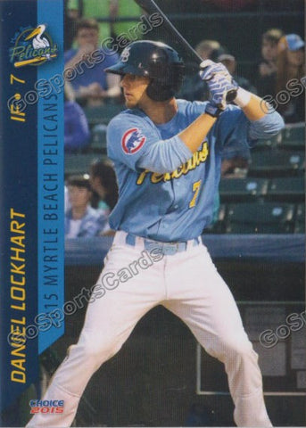 2015 Myrtle Beach Pelicans Daniel Lockhart