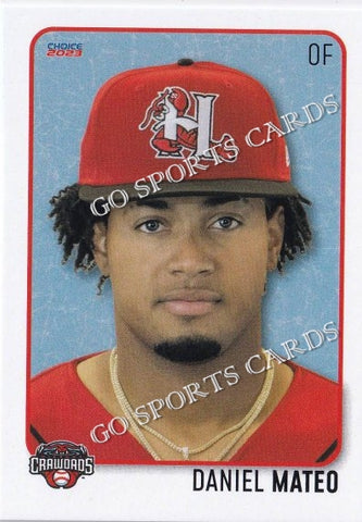 2023 Hickory Crawdads 1st Daniel Mateo