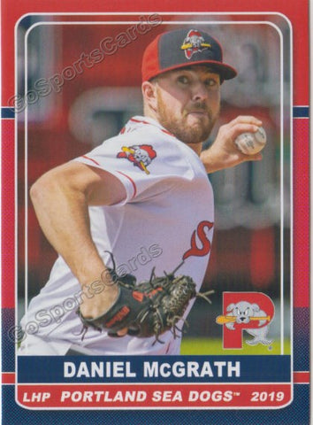 2019 Portland Sea Dogs Daniel McGrath