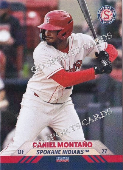 2022 Spokane Indians Daniel Montano