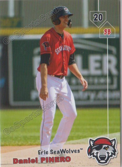 2019 Erie SeaWolves Daniel Pinero