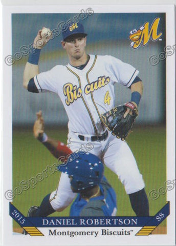 2015 Montgomery Biscuits Daniel Robertson