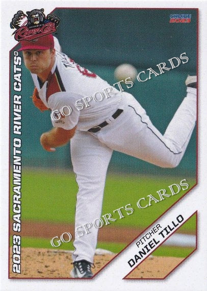 2023 Sacramento River Cats Daniel Tillo