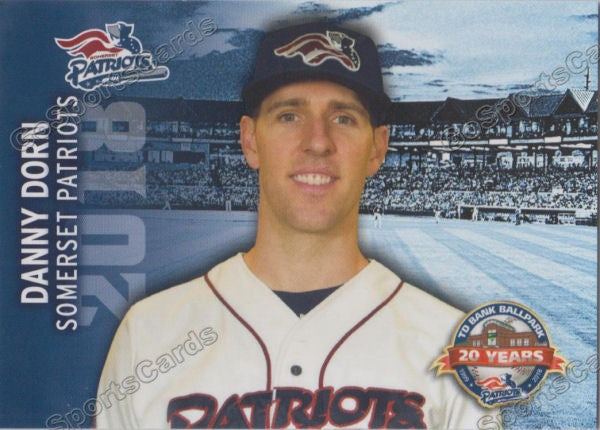 2018 Somerset Patriots Danny Dorn