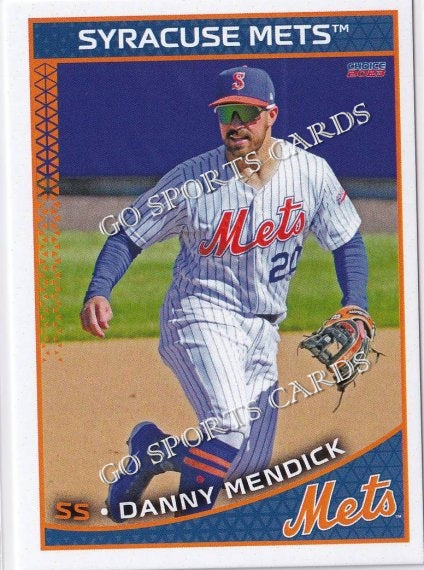 This is a 2023 photo of Danny Mendick of the New York Mets