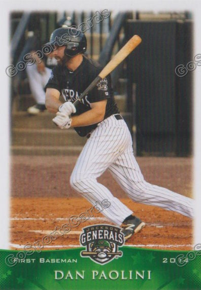 2014 Jackson Generals Dan Paolini