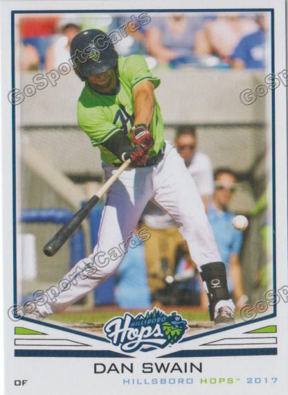 2017 Hillsboro Hops Dan Swain