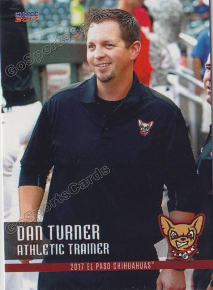 2017 El Paso Chihuahuas Dan Turner