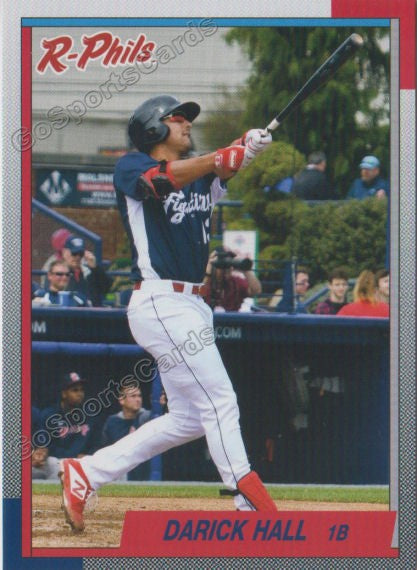 2019 Reading Fightin Phils Darick Hall