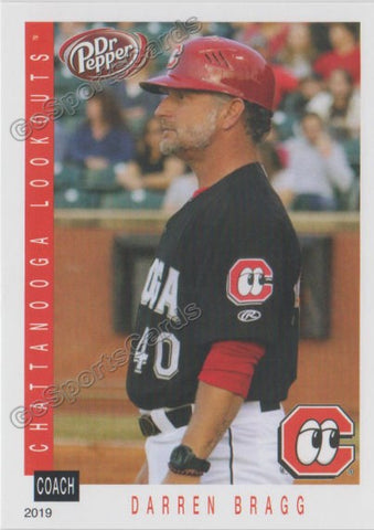 2019 Chattanooga Lookouts Darren Bragg