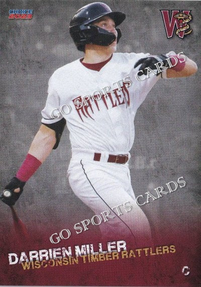 2023 Wisconsin Timber Rattlers Darrien Miller – Go Sports Cards