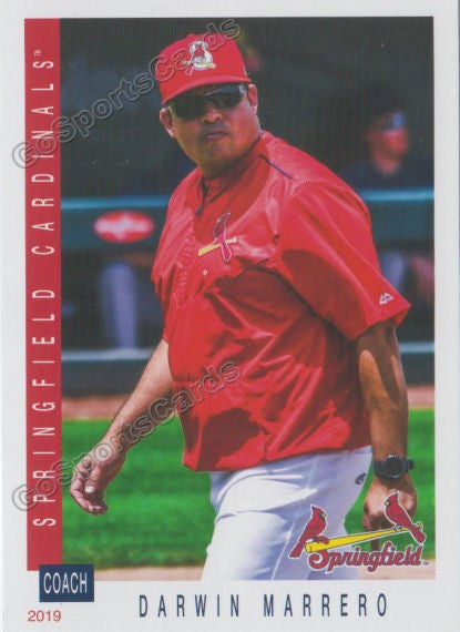 2019 Springfield Cardinals SGA Darwin Marrero