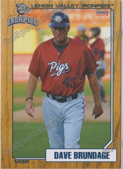 2014 Lehigh Valley IronPigs 2nd Dave Brundage