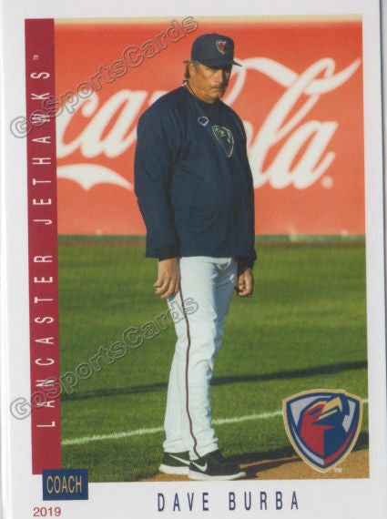 2019 Lancaster JetHawks Dave Burba